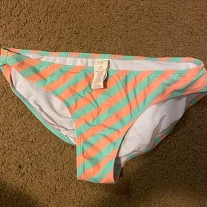 Blue and orange OP bikini bottoms
